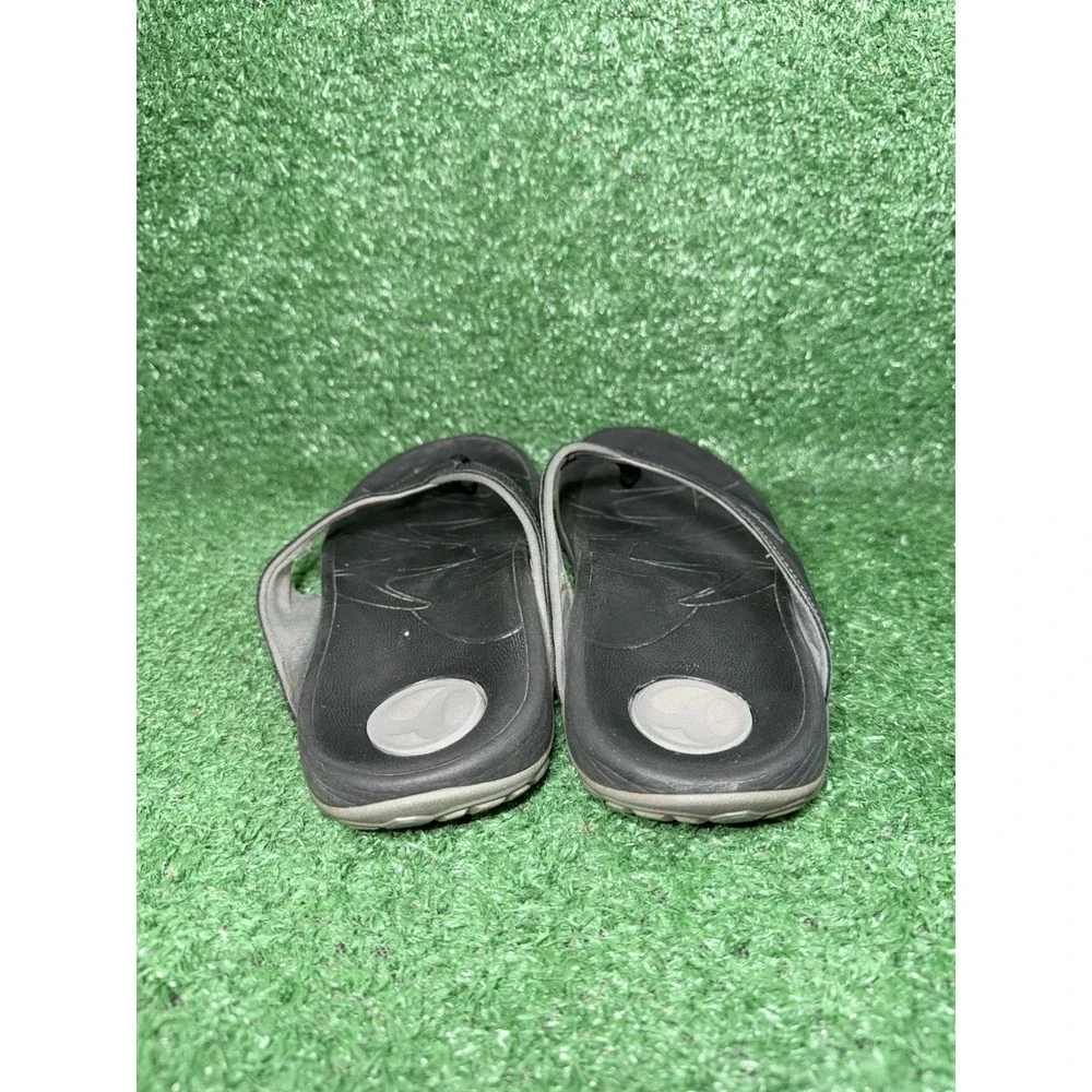 Vionic Vibram Sandals Men's Size 8 Bryce Slides Orthopedic Black Walking Comfort